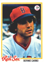 1978 Topps Baseball Cards      524     Bernie Carbo